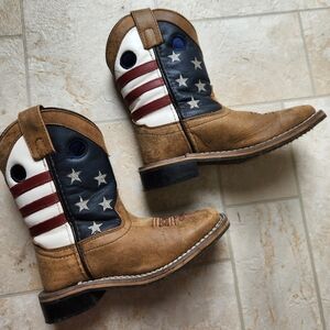 Cody James Kids Boots American Flag Size 12